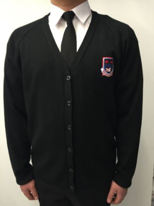 Picture of Frederick Gough Black Cardigan