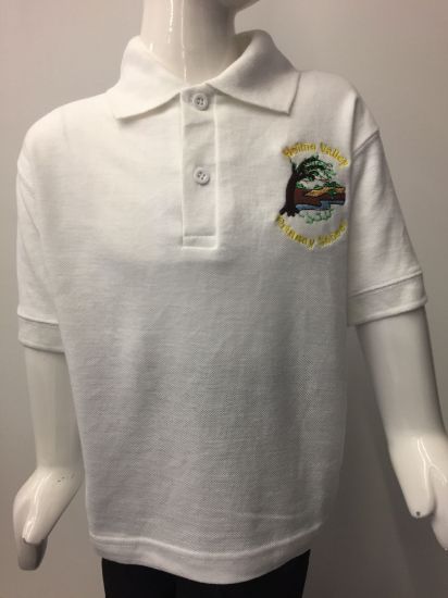 Picture of Holme Valley White Polo Shirt