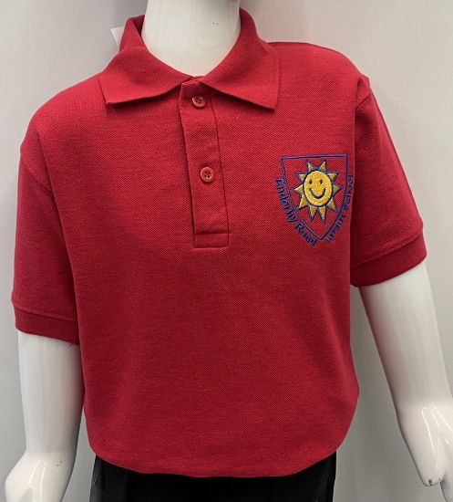 Picture of Enderby Road Red Polo