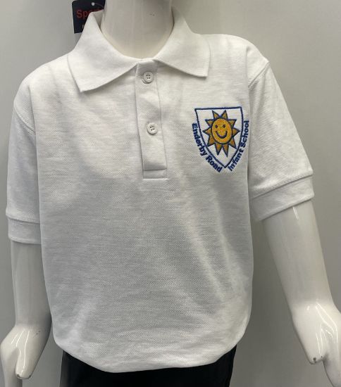 Picture of Enderby Road White Polo