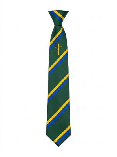 Picture of St Bedes Blue/ Green Tie